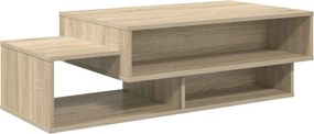 vidaXL Τραπεζάκι σαλονιού Δρύς Sonoma 105 x 50 x 32,5 εκ