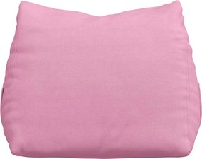 vidaXL Μαξιλάρι Πλάτης Ροζ 45 x 20 x 35 εκ. ύφασμα