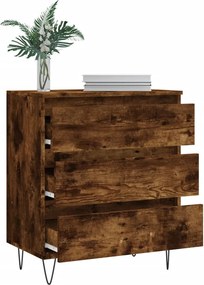 vidaXL Ντουλάπι Καπνιστή Δρυς 60x35x70 εκ. από Επεξεργασμένο Ξύλο
