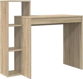 vidaXL Γραφείο Δρύς Sonoma Επεξεργασμένο Ξύλο 100 x 40 x 90 cm