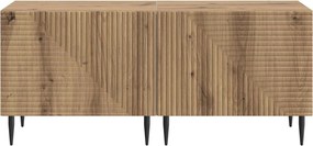 vidaXL Ντουλάπι TV Artisan Δρυς Επεξεργασμένο Ξύλο