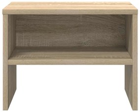 vidaXL Κομοδίνο Χρώμα Sonoma Δρυς 40 x 30 x 30 εκ. από Επεξ. Ξύλο