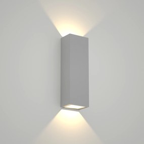 Φωτιστικό τοίχου Lanier LED 5W 3000K Outdoor Up-Down Adjustable Wall Lamp Grey D:12cmx4.1cm (80201031)