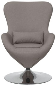 vidaXL Αυγό Πολυθρόνα Ταπεί Fabric