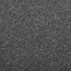 vidaXL Μοκέτα Πλακάκι 20 τεμ. Ανθρακί 5 μ² 50x50 εκ.