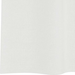 vidaXL Κουρτίνες Voile με βρόχους 2 τεμάχια Λευκό 140x260 cm