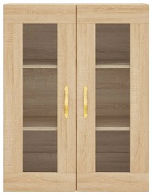 vidaXL Ντουλάπι Επιτοίχιο Sonoma Δρυς 69,5 x 34 x 90 εκ.