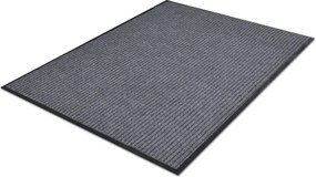 vidaXL Χαλάκια Πόρτας 4 Τεμ. Γκρι 90x60 εκ. από PVC