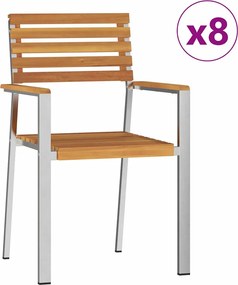 vidaXL Σέτ φαγητού για κήπο 9 pcs