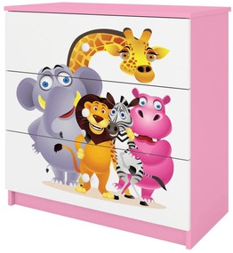 Συρταριέρα Babydreams Cartoon-Roz-Zoo