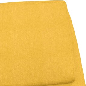 vidaXL Πολυθρόνα Relax Κίτρινο Μουσταρδί Υφασμάτινη
