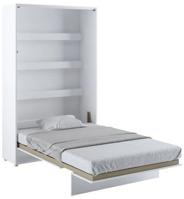 Κρεβάτι τοίχου Concept Pro Lenart AH103, 120x200, Πλαστικοποιημένη μοριοσανίδα,  Τάβλες για Κρεβάτι, 131x228x217cm