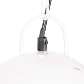 vidaXL Φωτιστικό Industrial Στρογγυλό 25 W Λευκό 42 εκ. Ε27