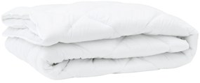 vidaXL Σετ Κουβέρτας με μαξιλάρι 3 pcs Λευκό 240 x 200 cm Μικροΐνες