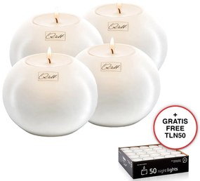 Tealight Holder QULT DESIGN 8cm X Ø10cm Farluce box Moon FMO10-UK-0091