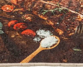 vidaXL Χαλί Κουζίνας Πλενόμενο Πολύχρωμο 60x180 εκ.