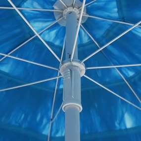 Ομπρέλα Θαλάσσης Hawaii Μπλε 300 εκ. - Μπλε