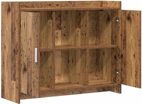 vidaXL Πλαϊνό γραφείο Old Wood 98,5 x 33 x 80 εκ Επεξεργασμένο Ξύλο