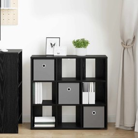 vidaXL Πλαϊνό γραφείο Μαύρη Οξυά 73,5 x 24 x 69,5 εκ.