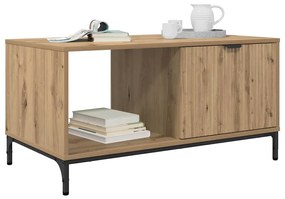 vidaXL Τραπεζάκι σαλονιού artisan δρυς 90 x 49 x 46 εκ.