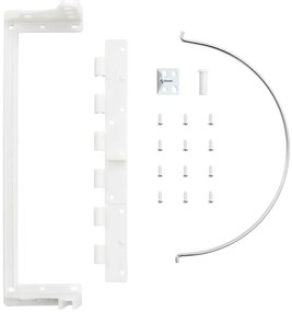 vidaXL Κάδος Απορριμμάτων Ντουλαπιού Κουζίνας 12 Λίτρα Πλαστικός