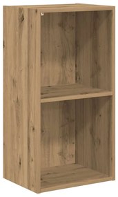 vidaXL Βιβλιοθήκη Αρτισιανή Δρυς 40x30x77 εκ. από Επεξεργασμένο Ξύλο