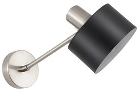 Απλίκα Τοίχου Homelighting 77-8331 Nickel/Black