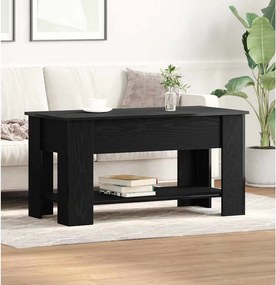 vidaXL Τραπεζάκι σαλονιού Μαύρη Οξυά 101 x 49 x 52 cm