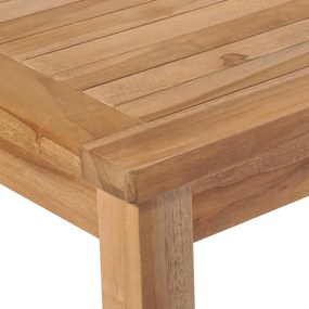 vidaXL Τραπέζι Κήπου 150 x 90 x 77 εκ. από Μασίφ Ξύλο Teak