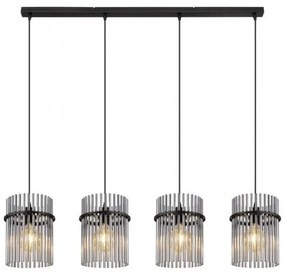 Κρεμαστό Φωτιστικό Οροφής 4xE27 Gorley Globo Lighting 15698-4H Μαύρο