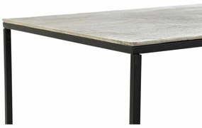 Τραπεζάκι Καφέ DKD Home Decor Μέταλλο Αλουμίνιο (111,7 x 61 x 43 cm)