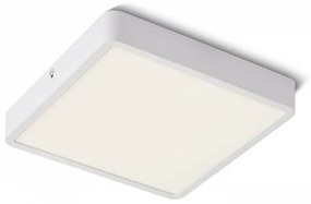 Πλαφονιέρα Φωτιστικό Οροφής Led HUE SQ DIMM H3,4 Φ22,8 Rendl R13088 Λευκό