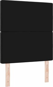 vidaXL Κεφαλάρι Μαύρο 80 cm Βελούδο