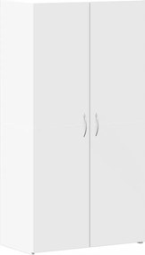 vidaXL Αρχειοθήκη Λευκή 60x32x115 εκ. από Επεξεργασμένο Ξύλο