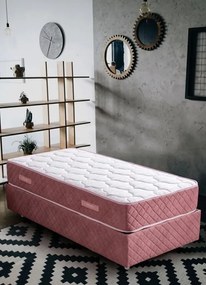 Stewehome Στρώμα υψηλής ποιότητας σε ροζ χρώμα 90x190x24 cm