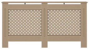 vidaXL Κάλυμμα Καλοριφέρ 152 x 19 x 81,5 εκ. από MDF