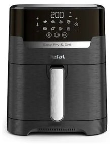 Tefal Easy Fry &amp; Grill Digit EY505 Φριτέζα Αέρος με Αποσπώμενο Κάδο 4.2lt Μαύρη