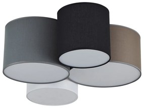 SE21-WGBB-90 COZY WHITE,GREY,BROWN & BLACK SHADES Γ1