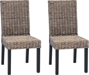 vidaXL Καρέκλα τραπεζαρίας 2 pcs