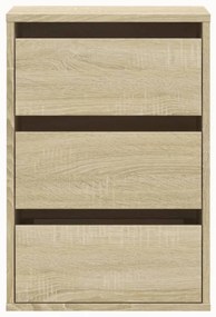 vidaXL Συρταριέρα Sonoma Δρυς 40x41x58 εκ. από Επεξεργ. Ξύλο