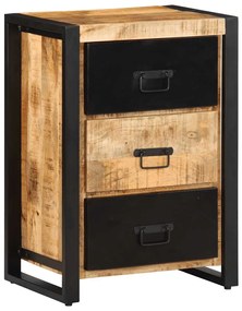 ντουλάπι συρταριών vidaXL 50x35x70 cm Στερεό ακατέργαστο ξύλο Mango
