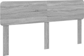 vidaXL Σκελετός Κρεβατιού Γκρι Sonoma 200 x 200 cm