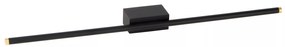 Φωτιστικό Επίτοιχο Lucide 41205-12-30 MARNIK Μαύρο Ματ (Black Mat)|Χρυσό Χρώμα (Gold Coloured) 2700 K
