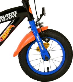 Hot Wheels 12 Inch 21,5 cm Boys Coaster Brake Black/Orange