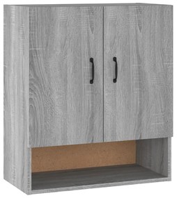 vidaXL Ντουλάπι Τοίχου Γκρι Sonoma 60x31x70εκ. Επεξεργασμένο Ξύλο