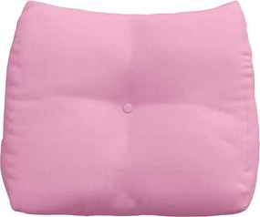 vidaXL Μαξιλάρι Πλάτης Ροζ 60 x 24 x 50 εκ ύφασμα