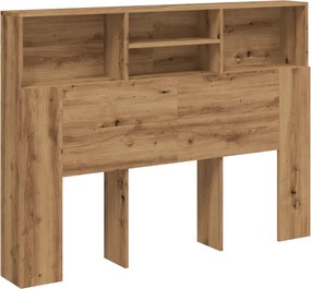 vidaXL Κεφαλάρι Ντουλάπι Χειροποίητο Δρυς 140x19x103,5 εκ.