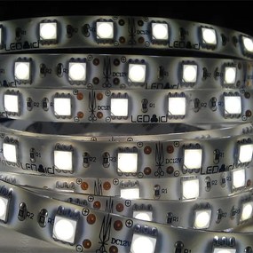 LED ταινία 5m 7,2W 24VDC μπλέ φως IP65 στεγανή εύκαμπτη αυτοκόλλητη