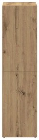 vidaXL Βιβλιοθήκη Artisan Δρυς 36x30x114 εκ. Επεξεργασμένο Ξύλο