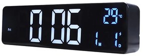 Ψηφιακό ρολόι – Ξυπνητήρι - 6625 - 466257 - Black-466257_b